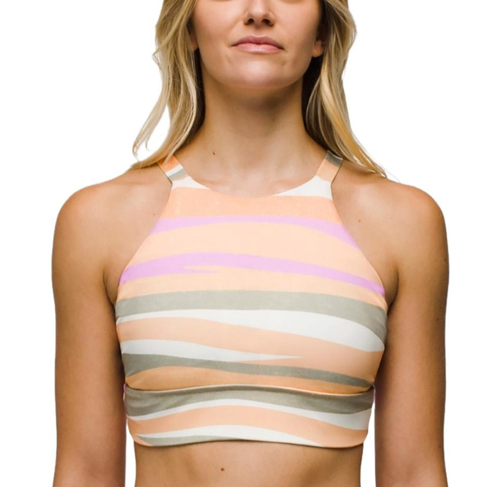NWT Prana Womens‎ Marine Street Swim Top High Neck Racerback Sun Shade Size XS